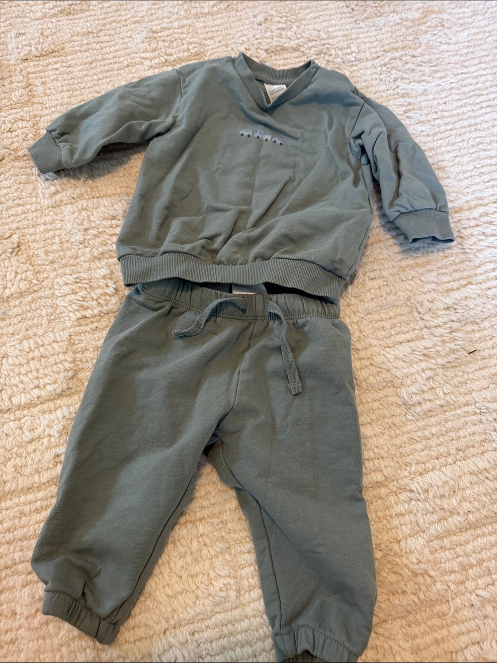 H&M Green Two-Piece Sweat Set
